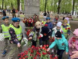 Парад Победы в детском саду Парад Победы в детском саду.